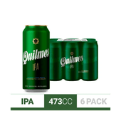 QUILMES IPA CAN 4X6 473CC.