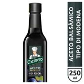 ACETO BALSAMICO COCINERO X 250 ML.