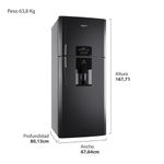 Heladera-con-Freezer-No-Frost-373-L-Black-Steel-Drean-HDR380N12N-6-42941