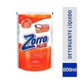 DET L�Q ZORRO PLUS DP 800ML.