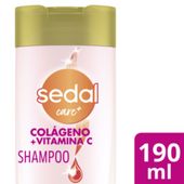 Shampoo Sedal Colágeno y Vitamina C x 190 Ml