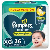 PAMPERS BABYDRY XGD 36PADSX04