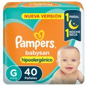 PAMPERS BABYSAN GDE 40PADSX04