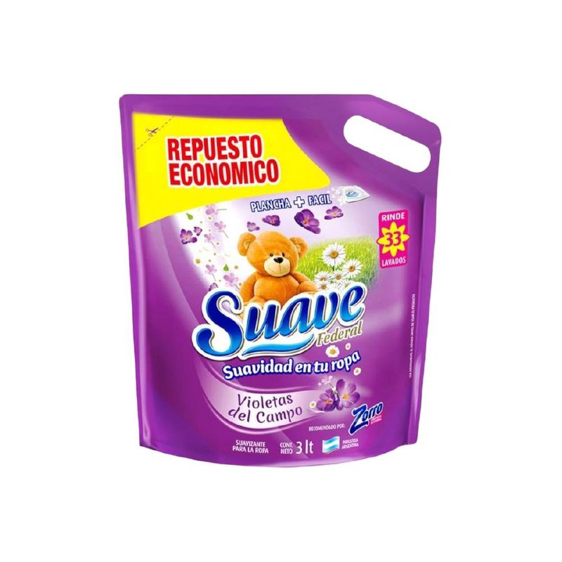 SUAVIZANTE-PARA-ROPA-SUAVE-FEDERAL-VIOLETAS-DEL-CAMPO-X-3-Lts-1-47084