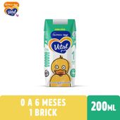 Leche Fluida Infantil Vital 1 Brick x 200 ml