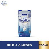 Leche Fluida Infantil Etapa 1 Nutrilon Brick x 200 ml