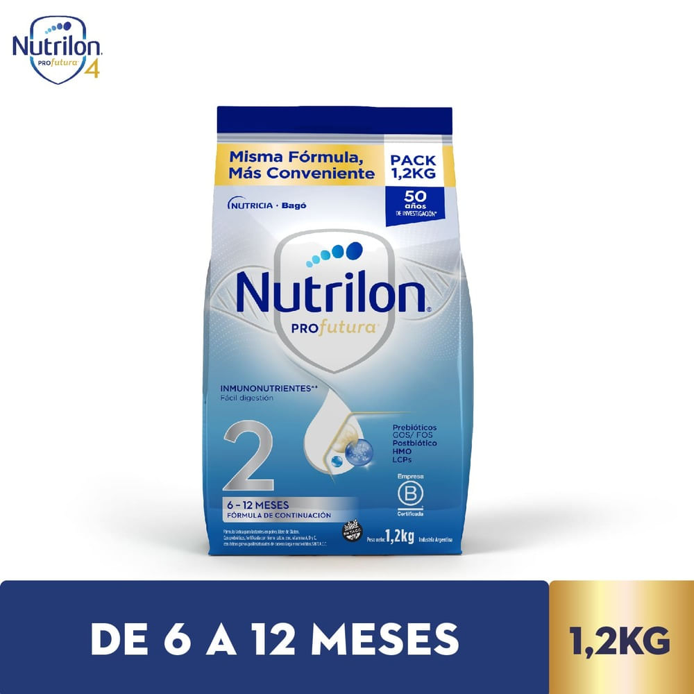 Sirvana | Leche En Polvo 3 Pouch Nutrilon 1.2 Kg