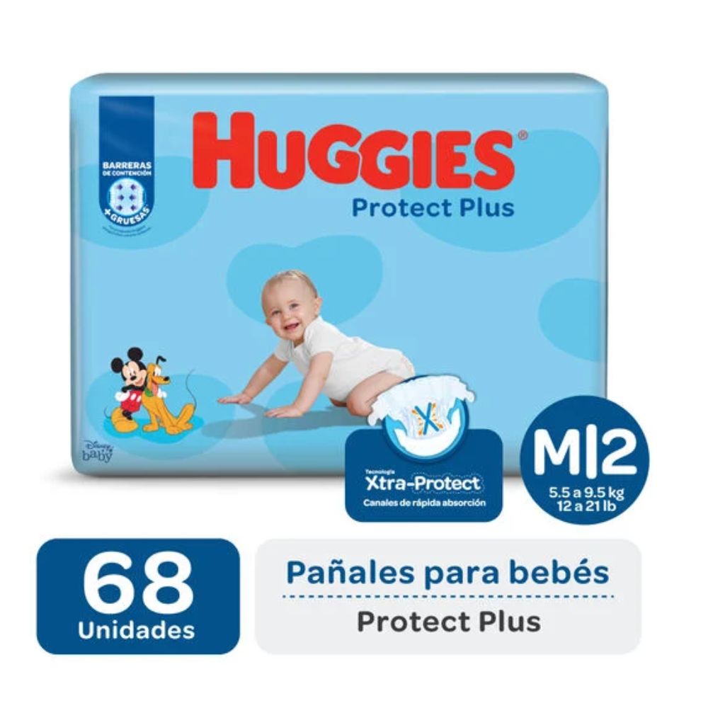 PAÑAL HUGGIES ACTIVE SEC RNx40 | MA Argentina