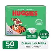 Pañales Huggies Flexi Comfort Talle XXG Edicion Limitada x50un