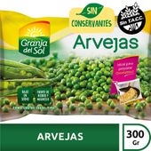 ARVEJAS CONGELADAS GRANJA DEL SOL X 300 GR