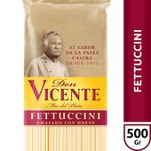 FIDEOS FETTUCCINI DON VICENTE X 500 GR