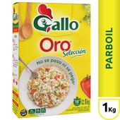 ARROZ PARBOIL GALLO ORO CAJA X 1 KG