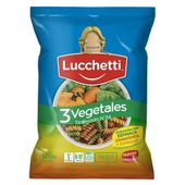 FIDEO TIRABUZÓN 3 VEGETALES LUCCHETTI X 500 GR