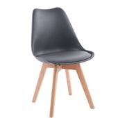 SILLA TULIP PLIC GRIS.