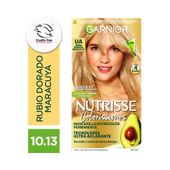 KIT DE COLORACIÓN PERMANENTE NUTRISSE COLORÍSSIMOS TONO 10.13 RUBIO DORADO MARACUYÁ