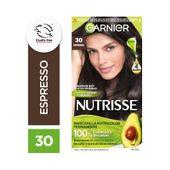 KIT DE COLORACIÓN PERMANENTE NUTRISSE CLÁSICO TONO 30 ESPRESSO