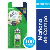 DESODORANTE GLADE TOQUE REPUESTO MA�ANA DE CAMPO X