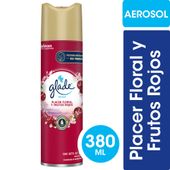 Desodorante de ambientes Glade Aerosol Placer floral y frutos rojos 380ml