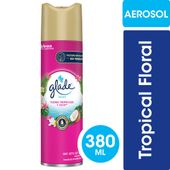 Desodorante de ambientes Glade Aerosol Flores tropicales y coco 380ml