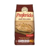 PAN RALLADO PREFERIDO FORTIFICADO X 500 GR