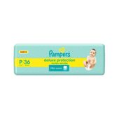 PAMPERS DELUXE PROT PEQ 36PAD