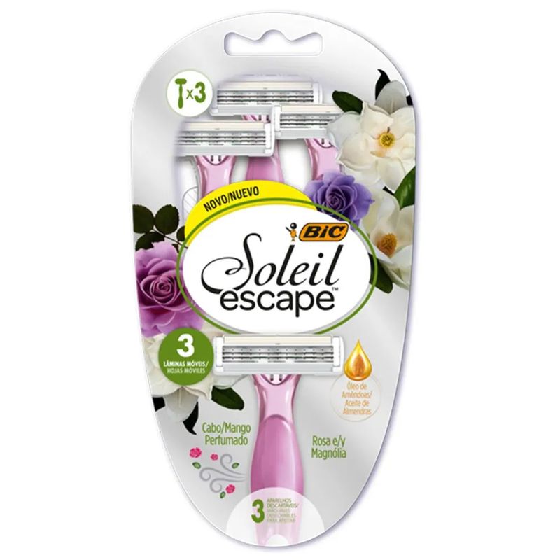 MAQUINA-DE-AFEITAR-BIC-SOLEIL-ESCAPE-X-3-U-1-49993