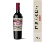 VINO FAIR FOR LIFE FINCA LAS MORAS  MALBEC X 750 ML