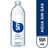 AGUA SMART WATER SIN GAS X 591 ML.