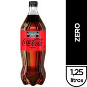 GASEOSA COCA COLA ZERO 1.25L