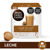 C�PSULAS NESCAF� DOLCE GUSTO CAF� CON LECHE X 16 U