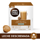 C�PSULAS NESCAF� DOLCE GUSTO CAF� CON LECHE DESCRE