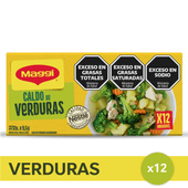CALDO MAGGI VERDURAS X 12 U.