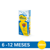 LECHE LÍQUIDA INFANTIL 2 NIDINA X 200 ML