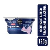 Yogur Griego arándanos a la crema Yogurisimo 125gr