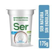 Yogur batido natural sin endulzar Ser 175gr