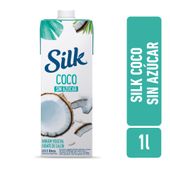 Bebida a base de coco s/azúcar Silk 1lt