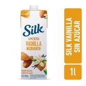 Bebida a base de almendras sabor vainilla s/azúcar Silk 1lt