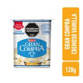 Yogur batido vainilla Gran Compra 120gr