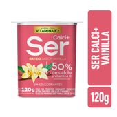 Yogur Calci+ batido vainilla Ser 120gr
