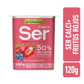 Yogur Calci+ batido frutos rojos Ser 120gr