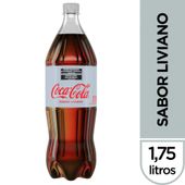 GASEOSA COLA LIGHT COCA COLA PET X 1.75 LT