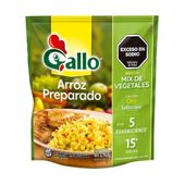 Arroz Preparado Mix De Vegetales Gallo x 240 Gr