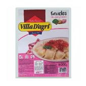 RAVIOLES VILLA D`AGRI POLLO, JAM.Y ESP.500G