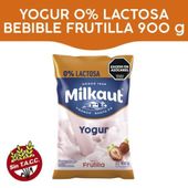 YOG.MILK.FRUTILLA 0% LAC 900G