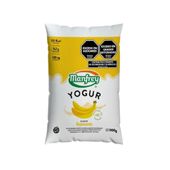 YOGUR BEBIBLE ENTERO MANFREY DE BANANA EN SACHET X 900 GR