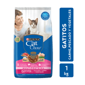ALIMENTO PARA GATOS CAT CHOW PESCADO, CARNE Y VEGE