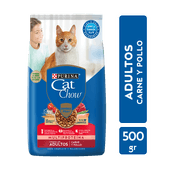 CAT CHOW ADULTO CAR POLL 500G.-