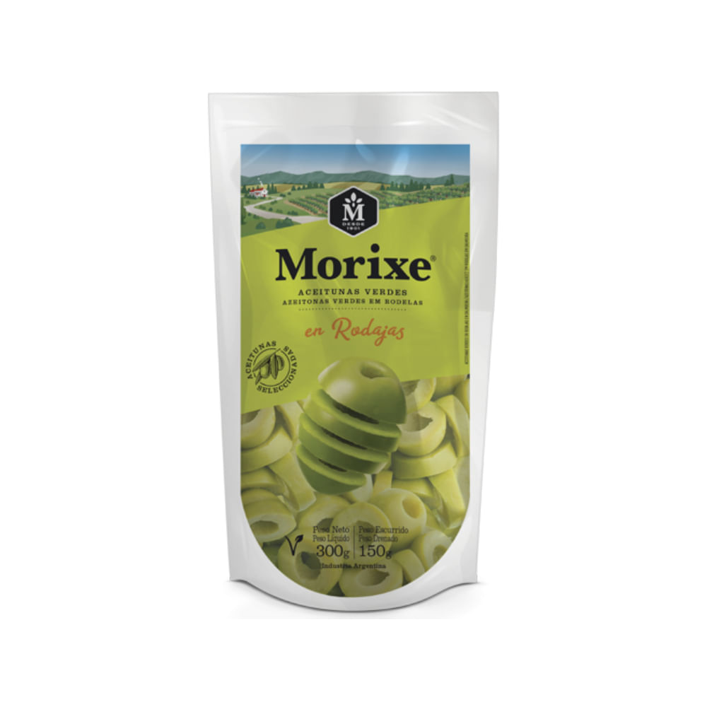 Aceitunas en Rodajas Morixe Dp 300 gr