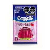 GELATINA SABOR FRAMBUESA EXQUISITA 40G