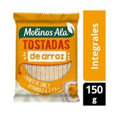 TOSTADAS DE ARROZ INTEGRALES MOLINOS ALA 150 G.